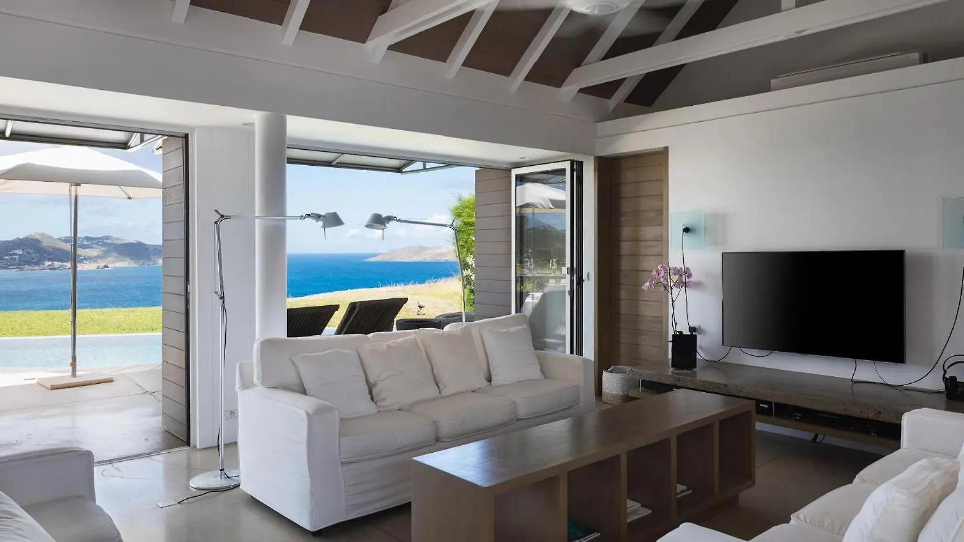 Vila Oceanfront Sunset Retreat With Heated Pool Gustavia Svatý Bartoloměj