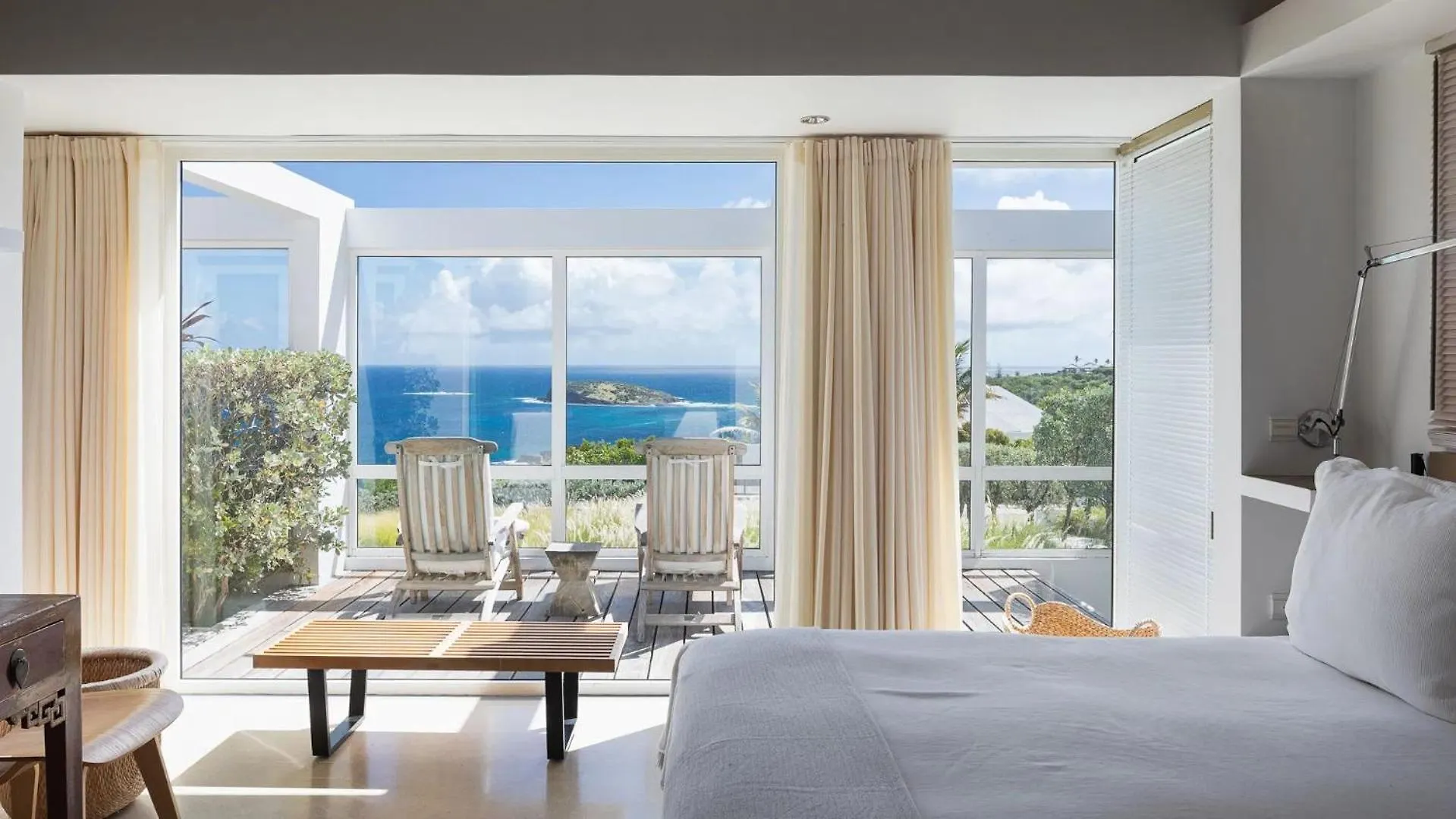Vila Oceanfront Sunset Retreat With Heated Pool Gustavia