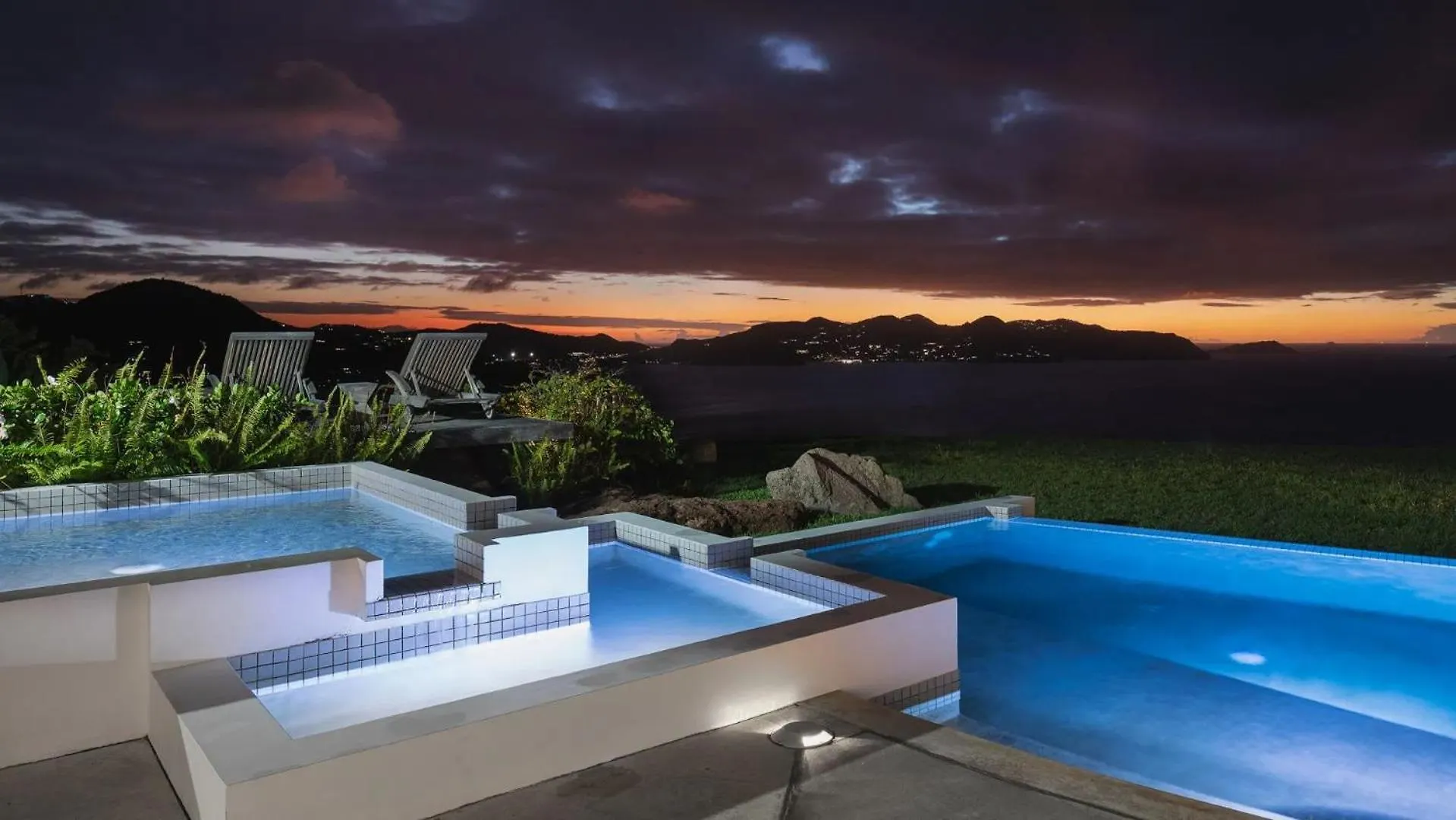 Villa Oceanfront Sunset Retreat With Heated Pool à Gustavia 0*,